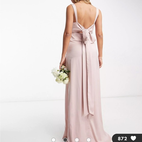 ASOS DESIGN Pink Dress - Picture 3 of 4